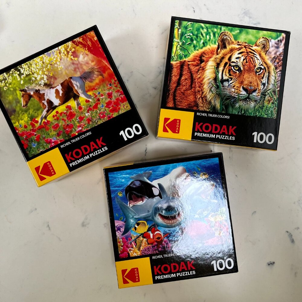 FIRM UNLESS BUNDLED!* Kodak "Ocean LOL" Premium Puzzle 100 Pc. - Picture 5 of 5